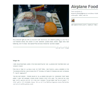 Tablet Screenshot of airplanefood.tumblr.com